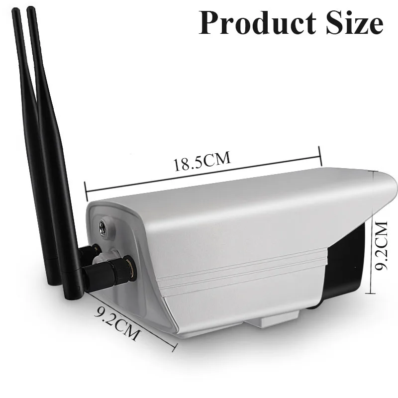 Наружная Wi Fi IP камера 1080P 720P с цветным ночным видением для обнаружения движения