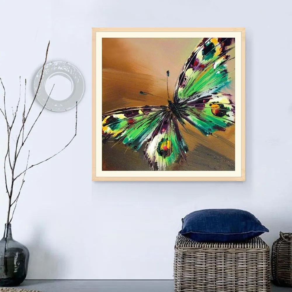 5d полная алмазная живопись Бабочка украшение стразы настенные картины для