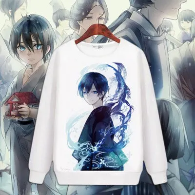 2 Noragami Yato косплей аниме печатных толстовка унисекс с длинным рукавом Iki hijori флисовые топы толстовки для осени - Цвет: 2