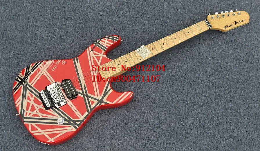 

free shipping new Big John double wave electric guitar with basswood body F-1340