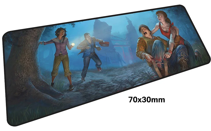 Игровой коврик для мыши dead by daylight, коврик для ноутбука, коврик для мыши 700x300 мм, коврик для компьютерной мыши с HD принтом, игровые коврики для геймеров
