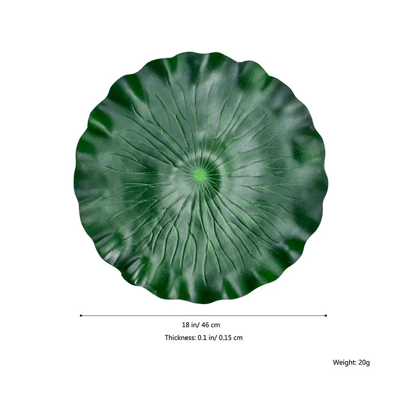 Новый декоративный лист лотоса ЕВА настольная чашка Coaster коврик круглые напитки