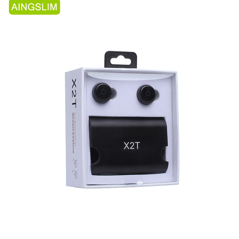 Мини наушники AINGSLIM Bluetooth 4 2 стереонаушники гарнитура настоящие Беспроводные с