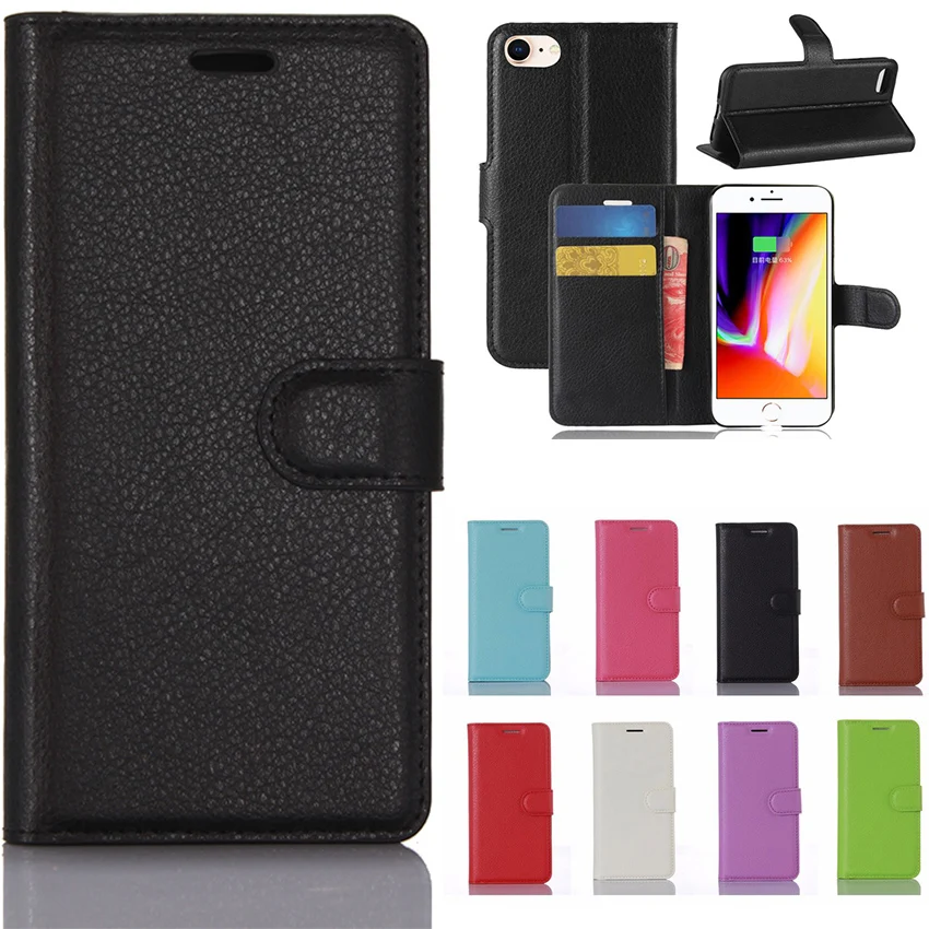 Чехол для Телефона IPHONE 7 8 Plus чехол кошелек откидная кожаная задняя крышка IPHONE7