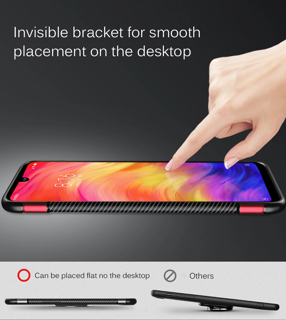 Роскошный противоударный чехол-бампер для Xiaomi Redmi Note 7 6 Pro, силиконовый чехол-накладка для Redmi 7 6A 6 Pro, автомобильный мягкий чехол