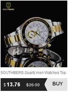 Качественные Брендовые Часы SOUTHBERG, женские роскошные часы, полностью стальные бриллианты, драгоценный камень, календарь, унисекс, кварцевые наручные часы для мужчин, наручные часы