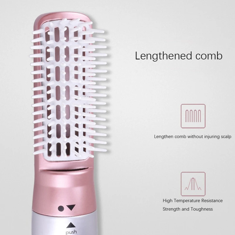 Shinon 3 In 1 Professional Curling Iron Hair Straightener Dryer Brush Roller Comb Hairdressing Styling Tool For Home Eu P | Красота и