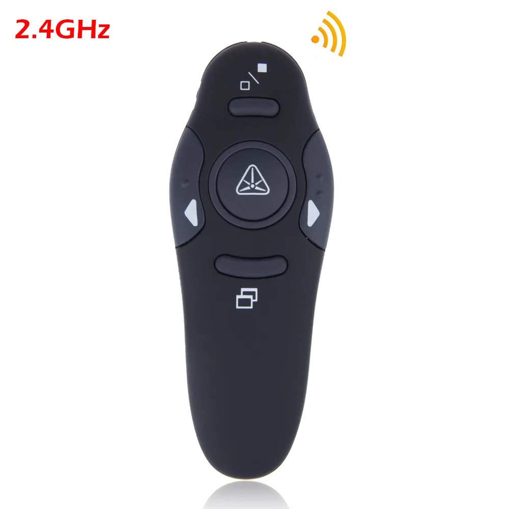 1 шт. РФ 2.4 ГГц USB Wireless Presenter Лазерная Указка PPT Дистанционного Управления для Презентации Powerpoint