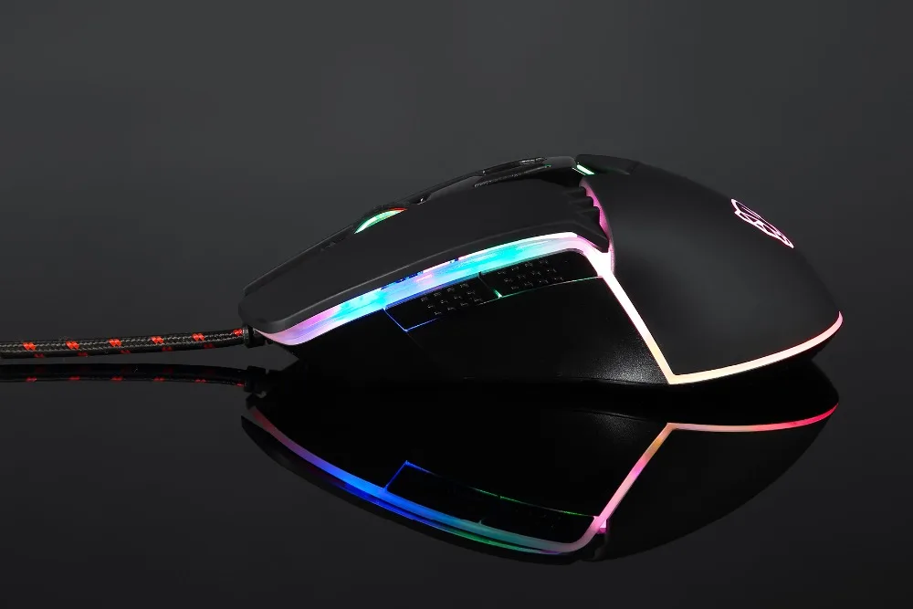 Motospeed V20 USB Проводная игровая мышь PUBG PMW3325 5000 dpi PMW3360 12000 dpi RGB светодиодный подсветка оптическая мышь для PUBG FPS Gamer