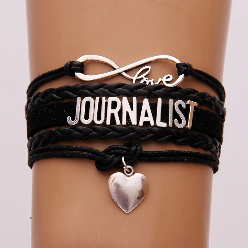 Дропшиппинг Бесконечность любовь Журналистские браслеты оберточная Веревка