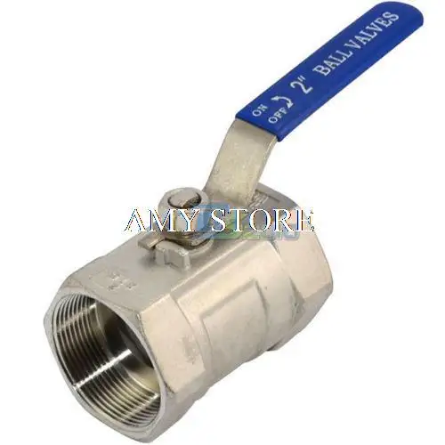 2 &quotшаровой клапан 1 шт. резьбовой женский из нержавеющей стали SS 304 BSP Новый |