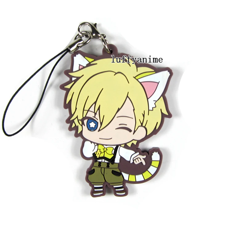 IDOLiSH7 резиновая подвеска Nanase Riku IZUMI MITSUKI Leader Rokuya Nagi Подвеска для телефона веревка