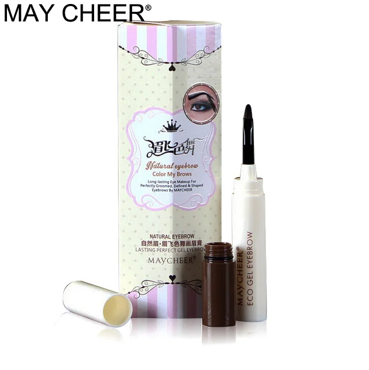Тени для бровей MAYCHEER 5 цветов влагостойкие легко наносятся|gel finger|gel mousegel |
