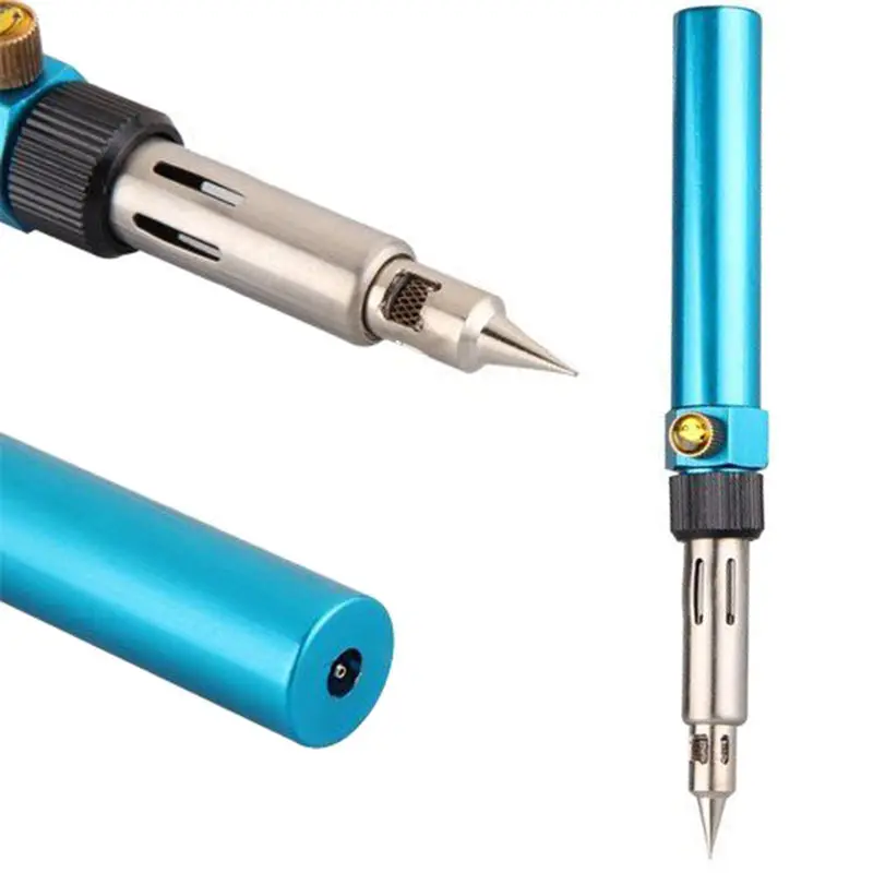 Многофункциональный Газовый паяльник беспроводная сварочная ручка DIY бутановый