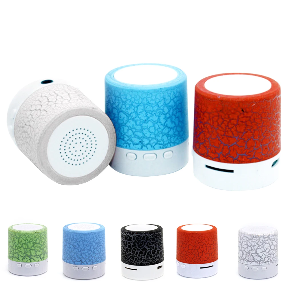 Bluetooth Динамик Цвет изменения стерео музыкальный плеер громкоговоритель аудио USB