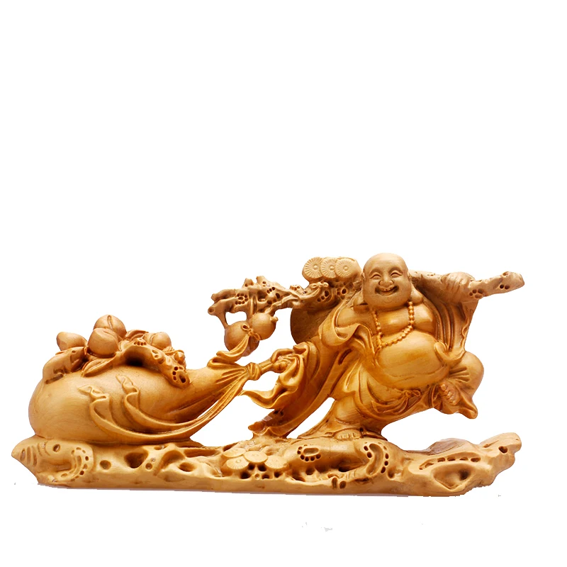 Ручная гравировальная резьба из самшита ручной работы резная тканевая сумка