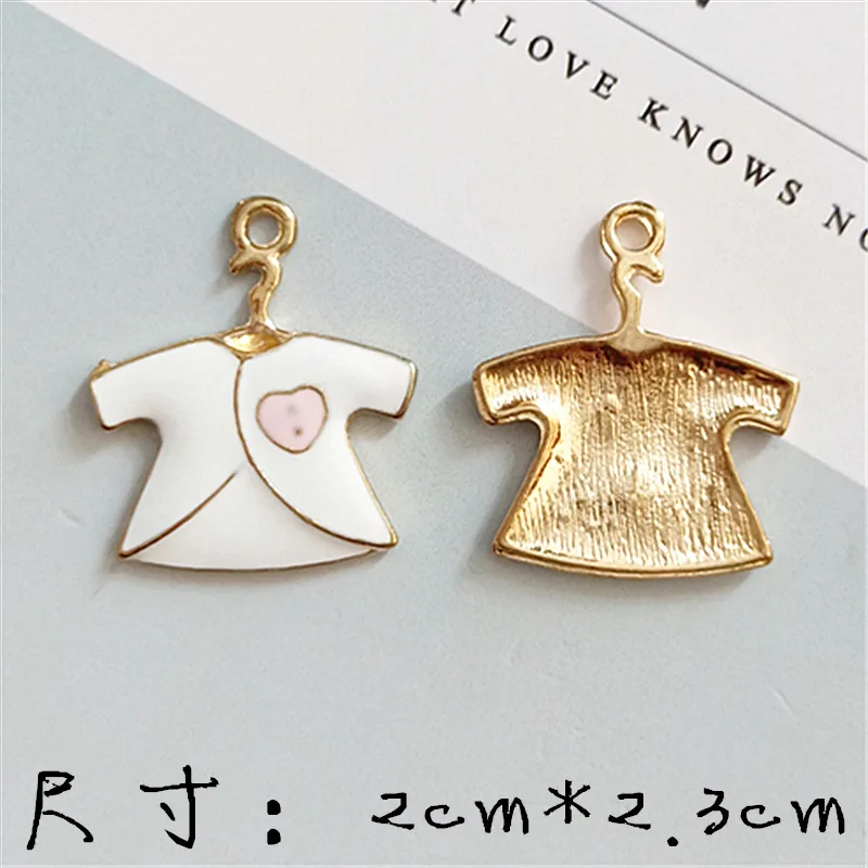 10 шт./лот эмалированные серьги из сплава для одежды Подвески сделай сам рукоделие