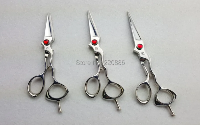 5/5.5/6 дюйма JINRUN Профессиональные Парикмахерские ножницы 7009 # 9CR 1 шт. Бесплатная