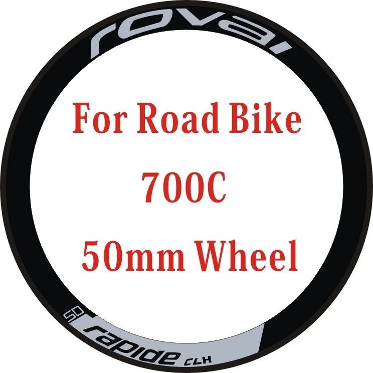 2Wheels/set Road Bike 700c Wheel Stickers Bicycle Decals Rim decoration Film Cycling | Спорт и развлечения
