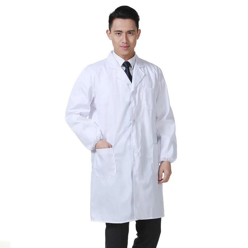 1 шт. медицинская форма лабораторные белые пальто ткань медсестры|medical uniforms|lab coat