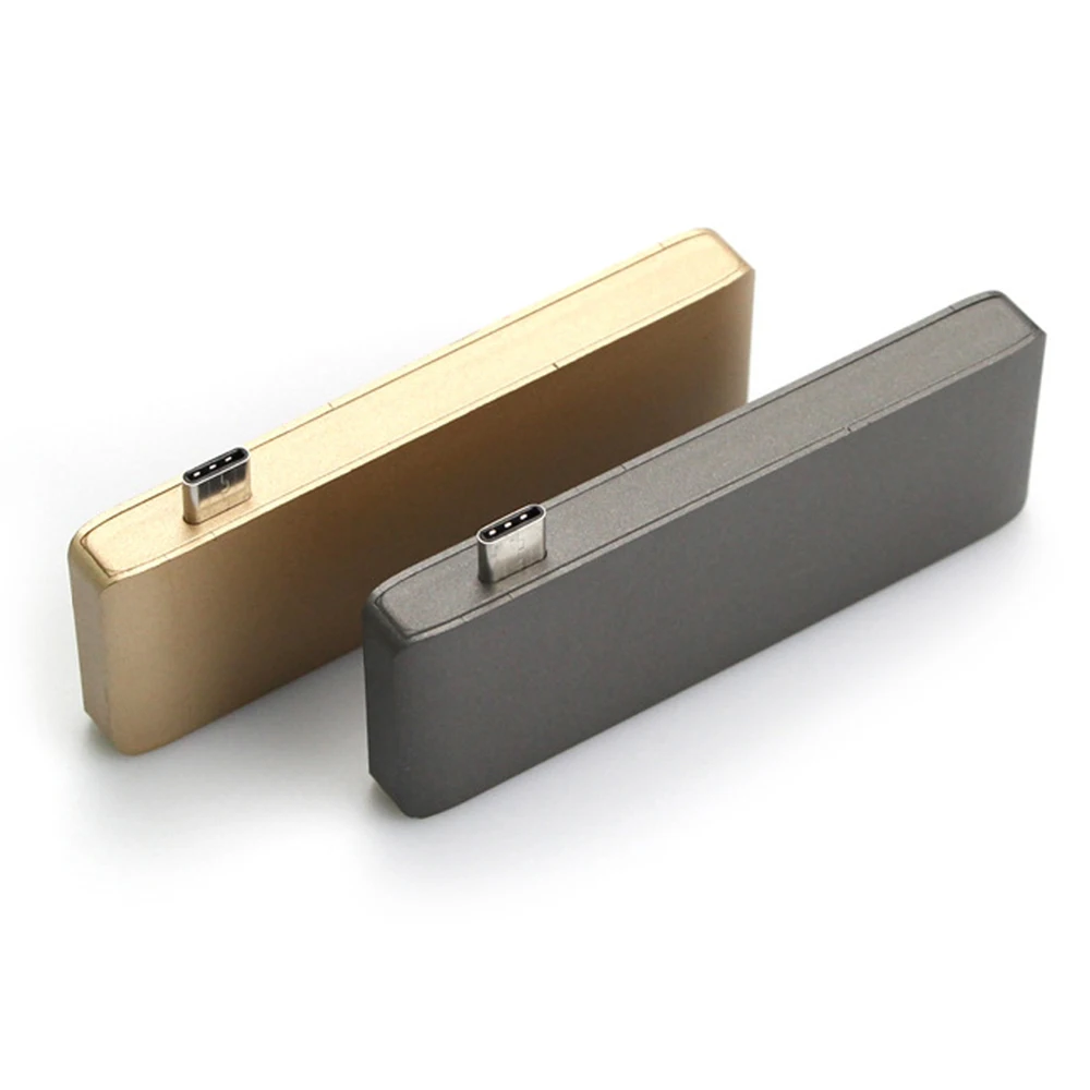 USB-концентратор 5 в 1 USB 3 0 Type C разветвитель адаптер OTG комбинированный кардридер