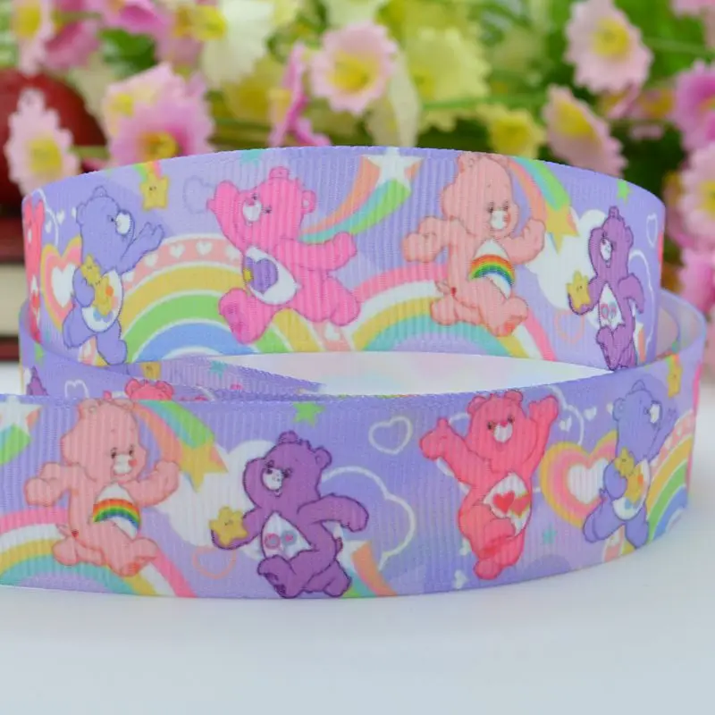 DUWES 7/8 &quot22 мм 2 5 10 20 50 ярдов Миньоны мультфильм печатных grosgrain ленты волос лук DIY
