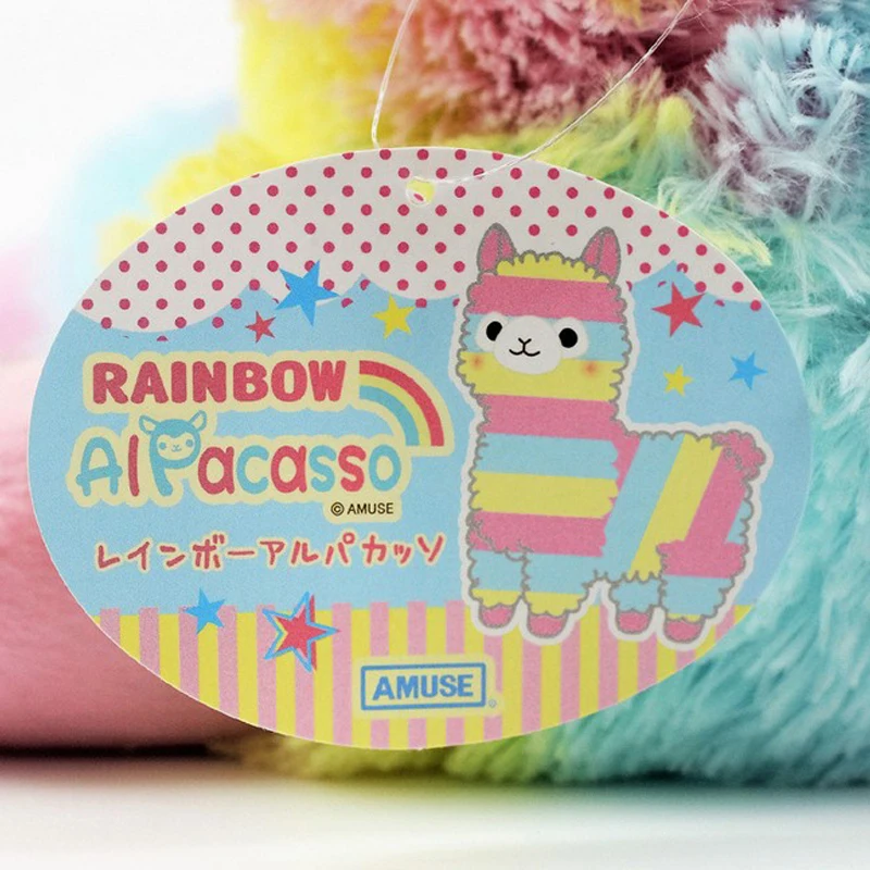 Радуга 1 * Vicugna альпака Альпака Плюшевые Игрушки Японский Мягкие Alpacasso Детские