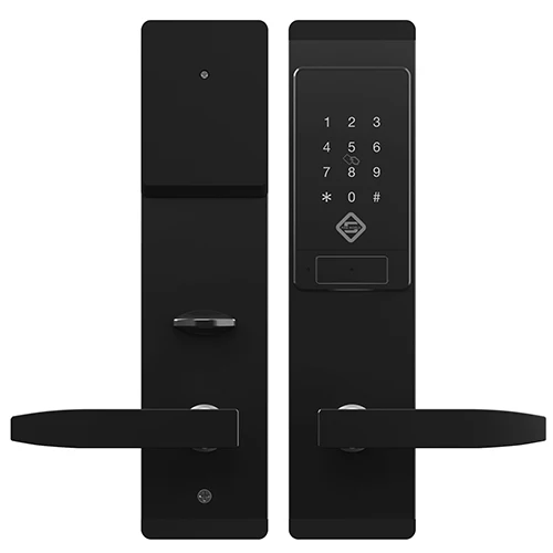 Right in-door PINEWORLD электронный дверной замок безопасности, приложение wifi смарт сенсорный экран замок, цифровой код клавиатуры Засов для дома отель квартиры - Цвет: Right in-door