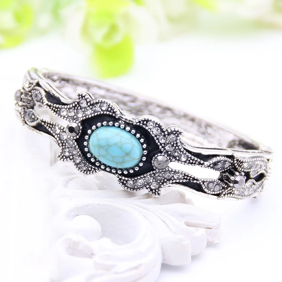 Дорогие марокканские антикварные браслеты Женские Ретро Браслеты золотого