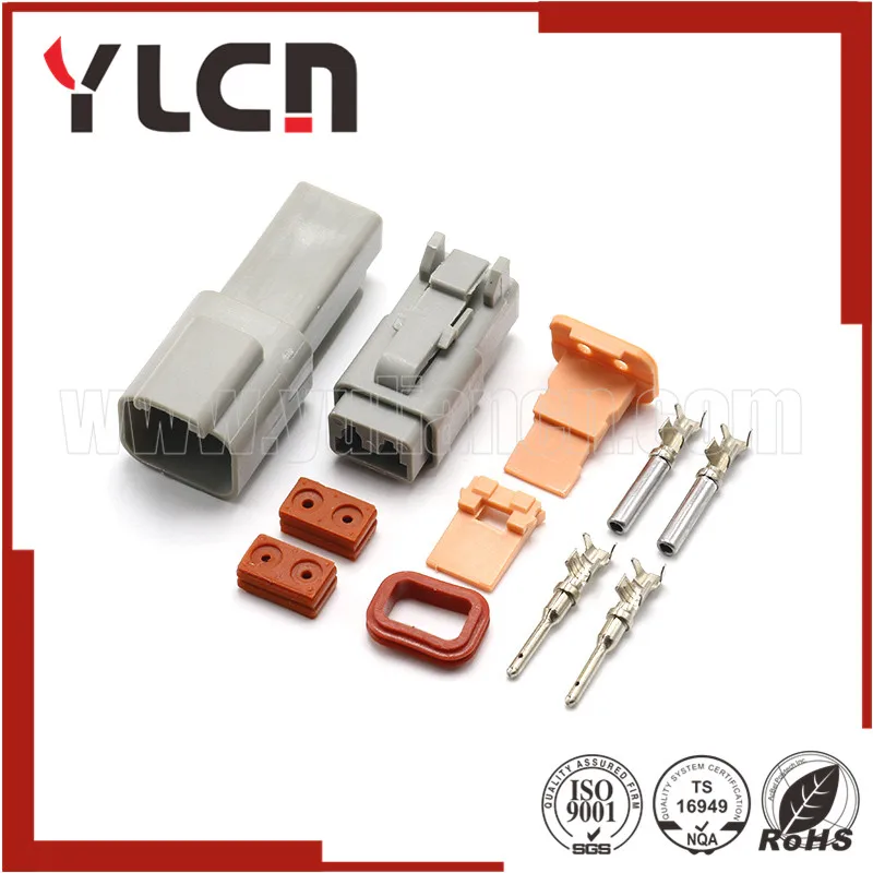 3 комплекта два контакта улучшенное уплотнение водонепроницаемый автомобильный
