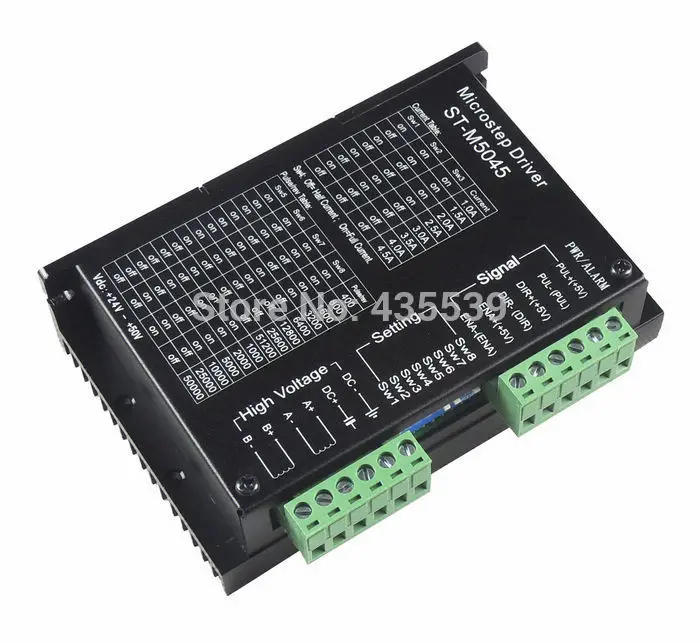 4 шт./лот 24 50VDC 256 деление ST M5045 CNC микро шаговый Name23 Драйвер шагового двигателя
