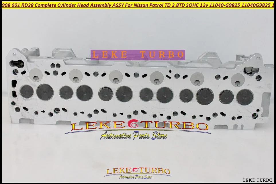 908 601 RD28 головки цилиндров в полной сборке ASSY для Nissan патруль 2.8TD SOHC 12v 11040 G9825 11040G9825