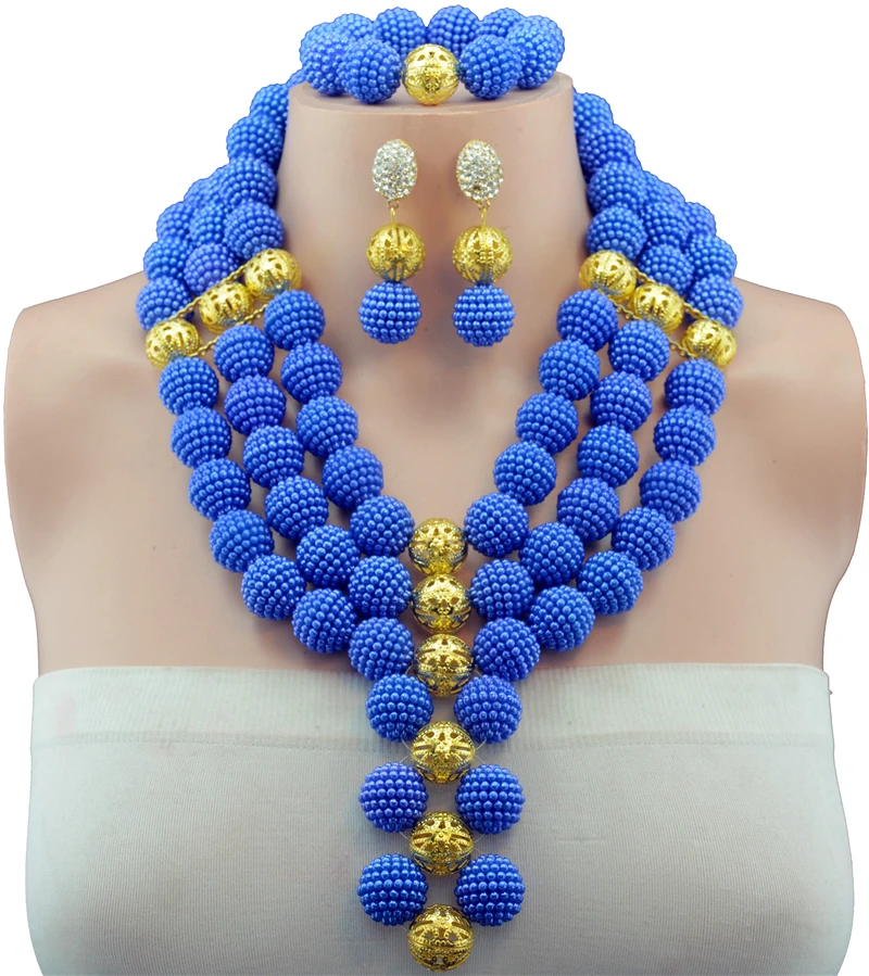 Модные желтые африканские бусины ювелирный набор хрустальные бусы ювелирные