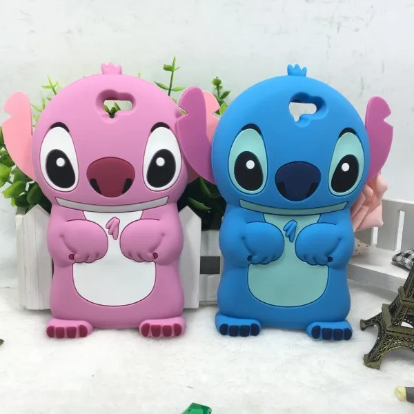 New For HTC One A9 Case Cover Silicon Back Covers Phone Cases 3D Cute Cartoon Lilo Stitch Style Protective Funda Capa |