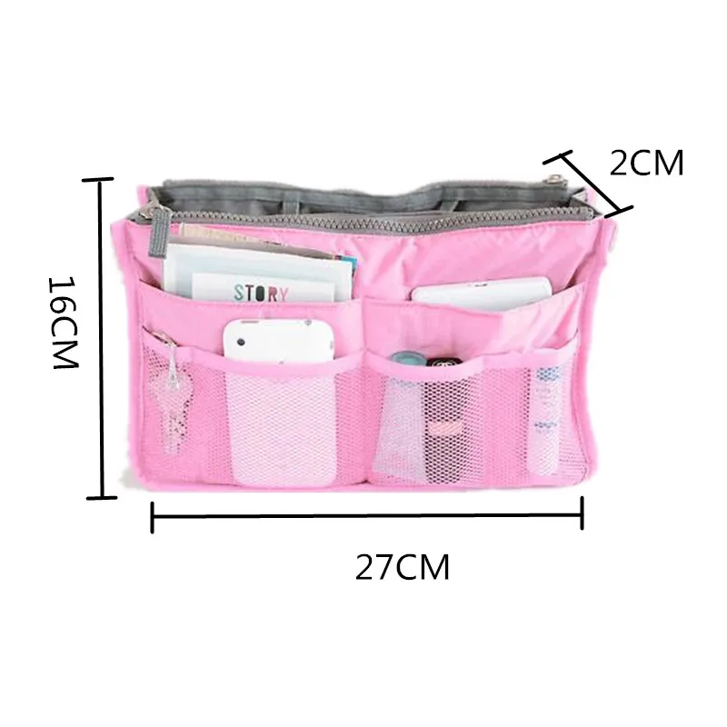 Двухслойный органайзер для путешествий мытья вещей косметичка хранения
