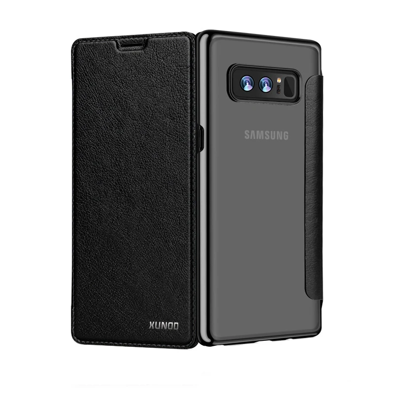 Чехол для Galaxy Note 8 XUNDD Encore series роскошный флип чехол Samsung S8 plus s7 edge жесткий