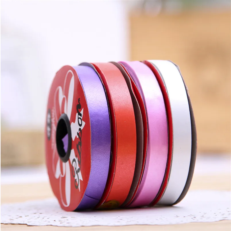 1.2cm 30m Balloon Ribbon Wedding Birthday Party Supplies Decoration Satin Ribbons For Diy Make bows Gift Flowers Tie Bouquet | Дом и сад