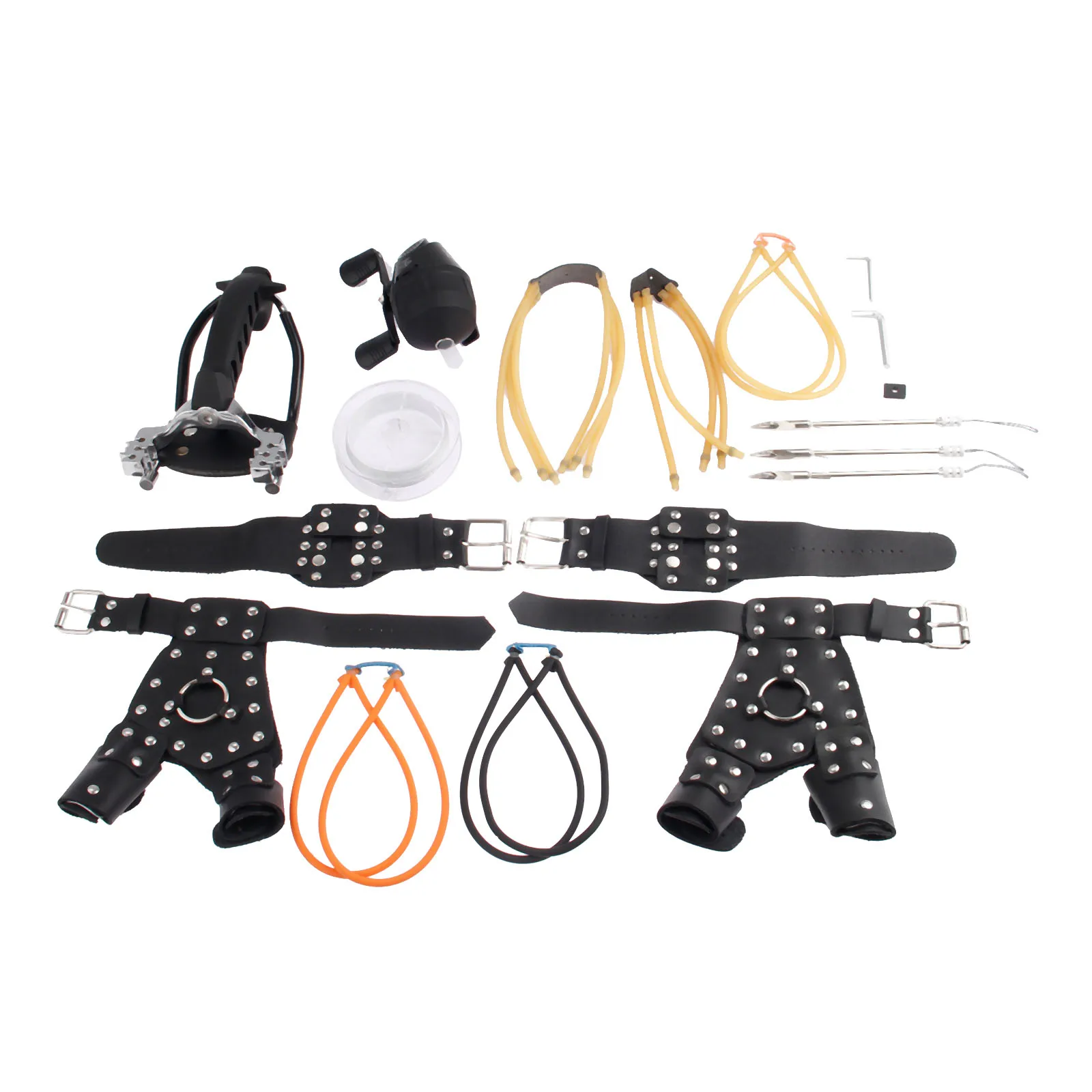 Мощная Рогатка для стрельбы из лука охоты рекурсивная Рыболовная катушка