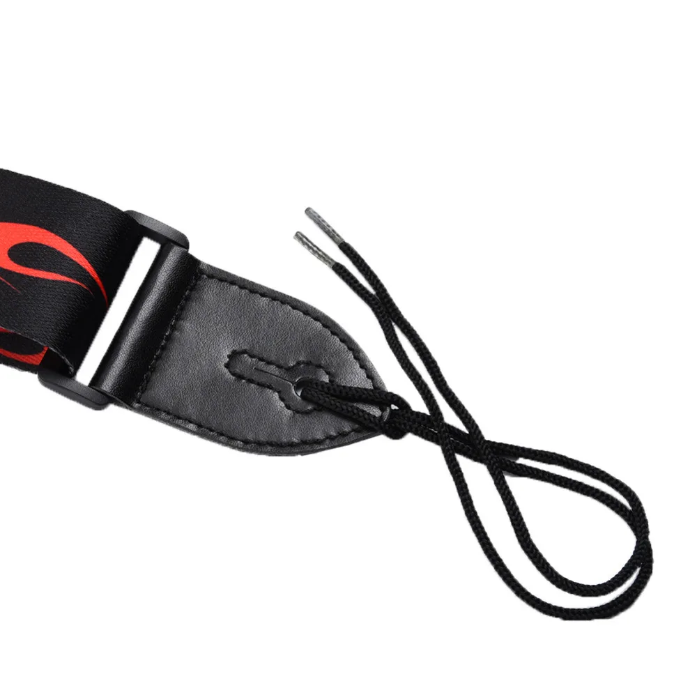 #014 ремешки с большим черепом персонализированные принтом для гитары тотемным