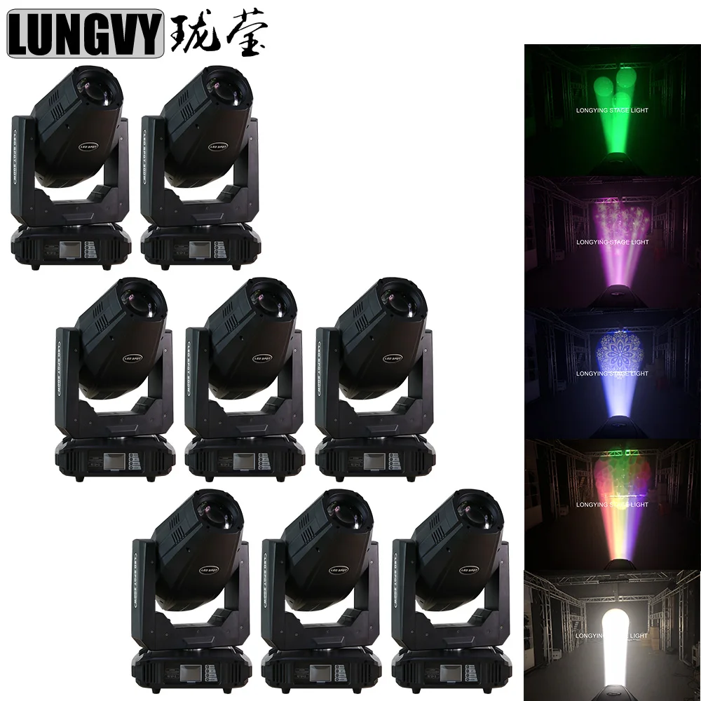 Бесплатная доставка 8 шт./лот новинка 300 Вт светодиодные Подвижные Фары