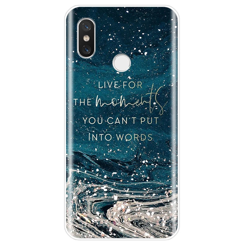 Вдохновляющие цитаты чехол для телефона из мягкого силикона ТПУ с рисунком xiaomi 4