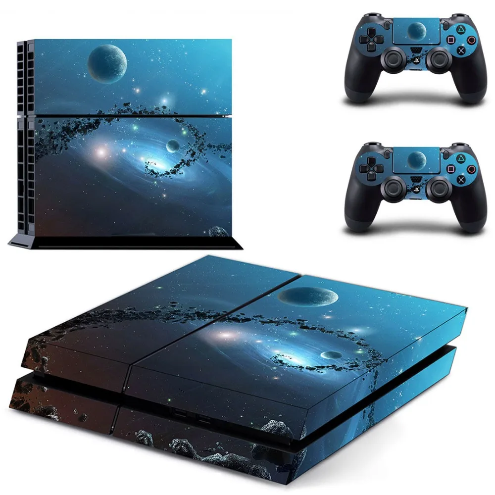 Наклейки для PS4 Playstation 4 консоли контроллеры геймпад виниловые наклейки крышка