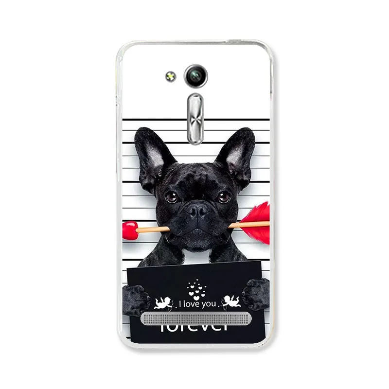 AKABEILA мягкие чехлы из ТПУ для Asus Zenfone GO 2nd Gen ZB452KG ASUS_X014D ZB450KL, 4,5 дюймов, чехол, Сумка с фламинго - Цвет: R057