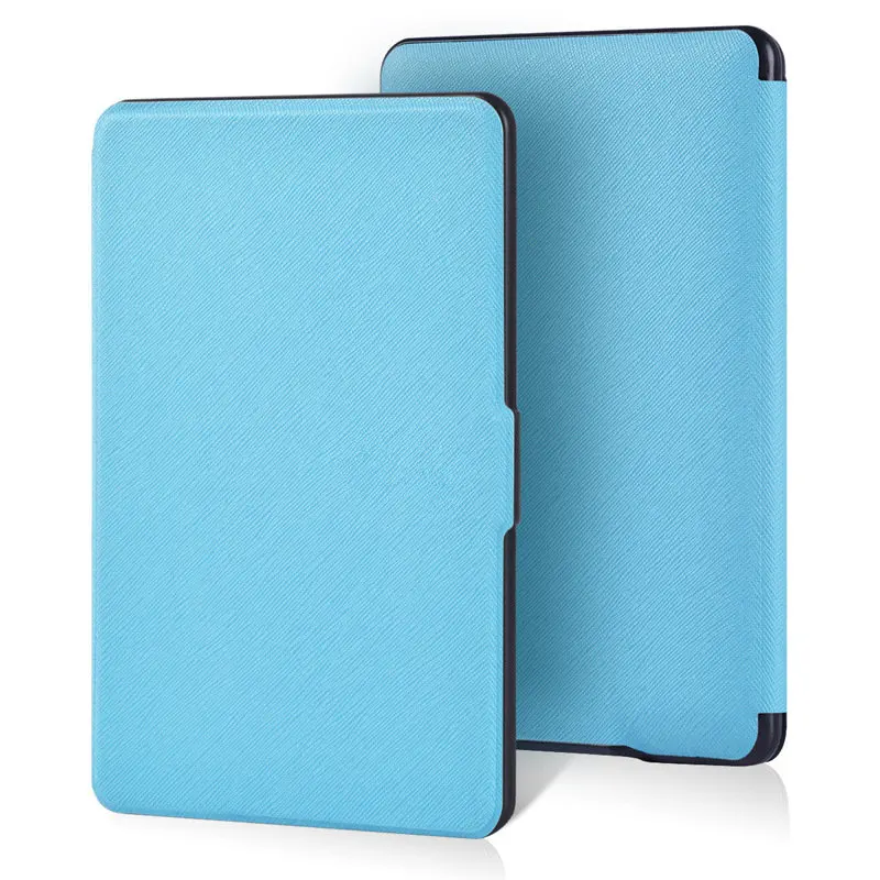 Sky blue Магнитный смарт-чехол для Amazon Kindle Paperwhite 2 3 ультра тонкий флип-чехол для Paperwhite с автоматическим пробуждением/спящим 6' чехол для планшета - Цвет: Sky blue