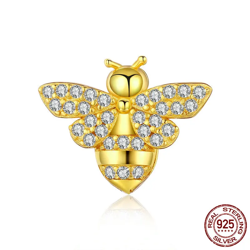 MYBEBOA серебряные бусины 925 пробы простое любовное сердечко круглые скрепки