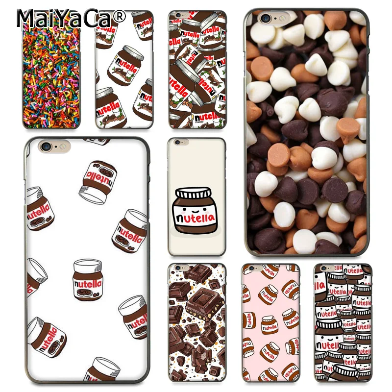Классический чехол MaiYaCa с рисунком шоколадной еды Tumblr Nutella для iphone 11 pro 8 7 66S Plus X 5S SE