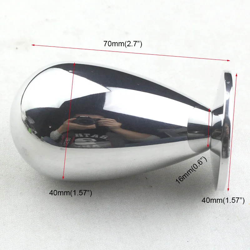 Анальная пробка большого размера диаметром 40 мм анальные свечи металлические