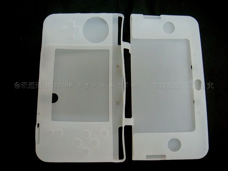 HOTHINK Горячий Белый защитный чехол для new 3DS силиконовый чехол для nintendo New 3DS(новая версия