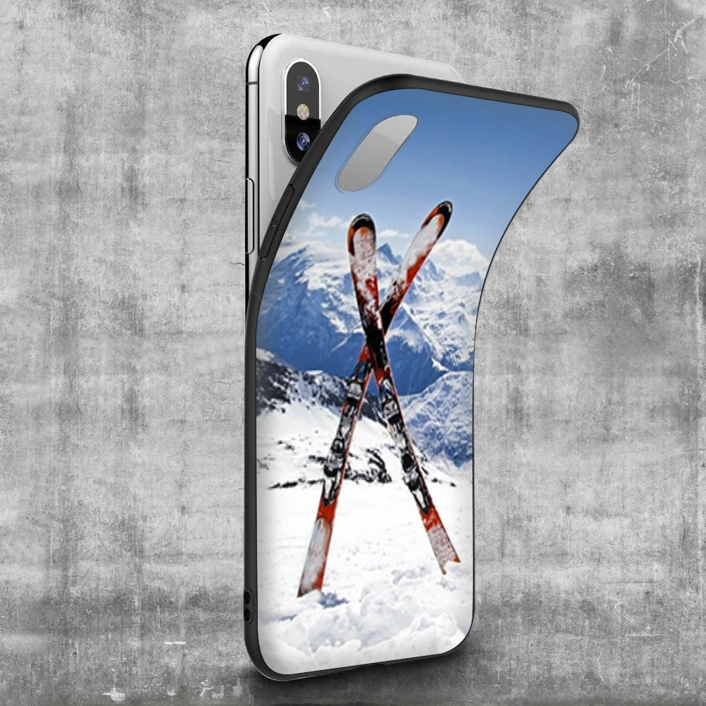 Чехол Lavaza для лыж сноуборда iPhone 12 mini 11 Pro XS Max XR X 8 7 6 6S Plus 5 5s se|Бамперы| |