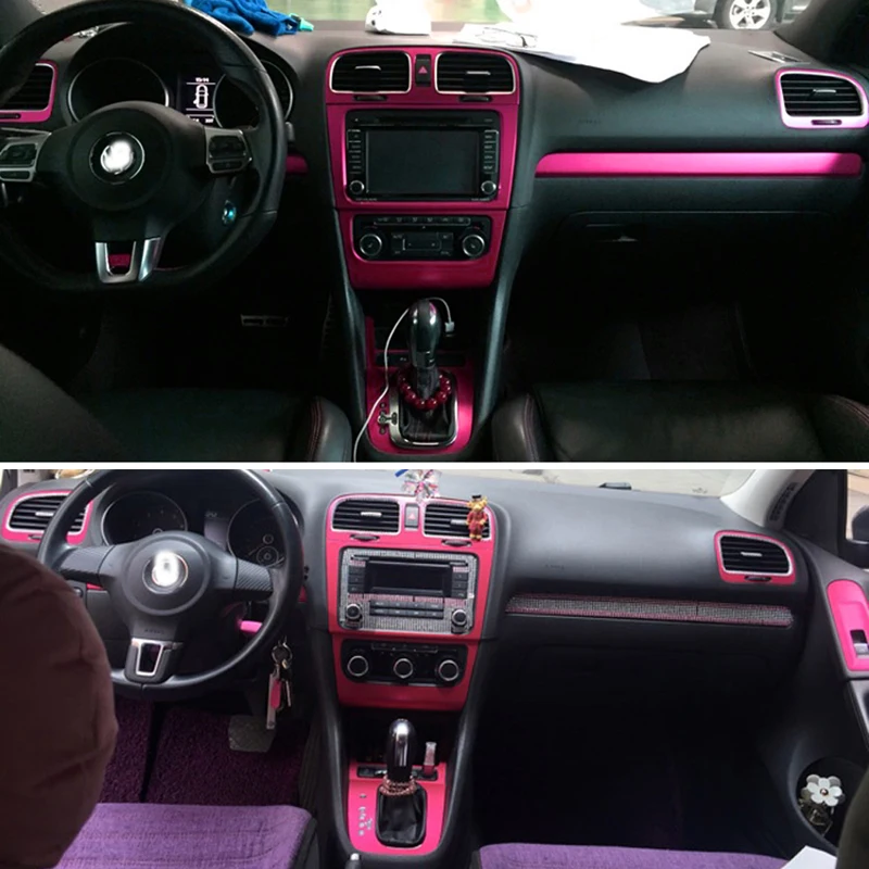 Для Volkswagen VW Golf 6 GTI R20 MK6 интерьерная Центральная панель управления дверная ручка 3d